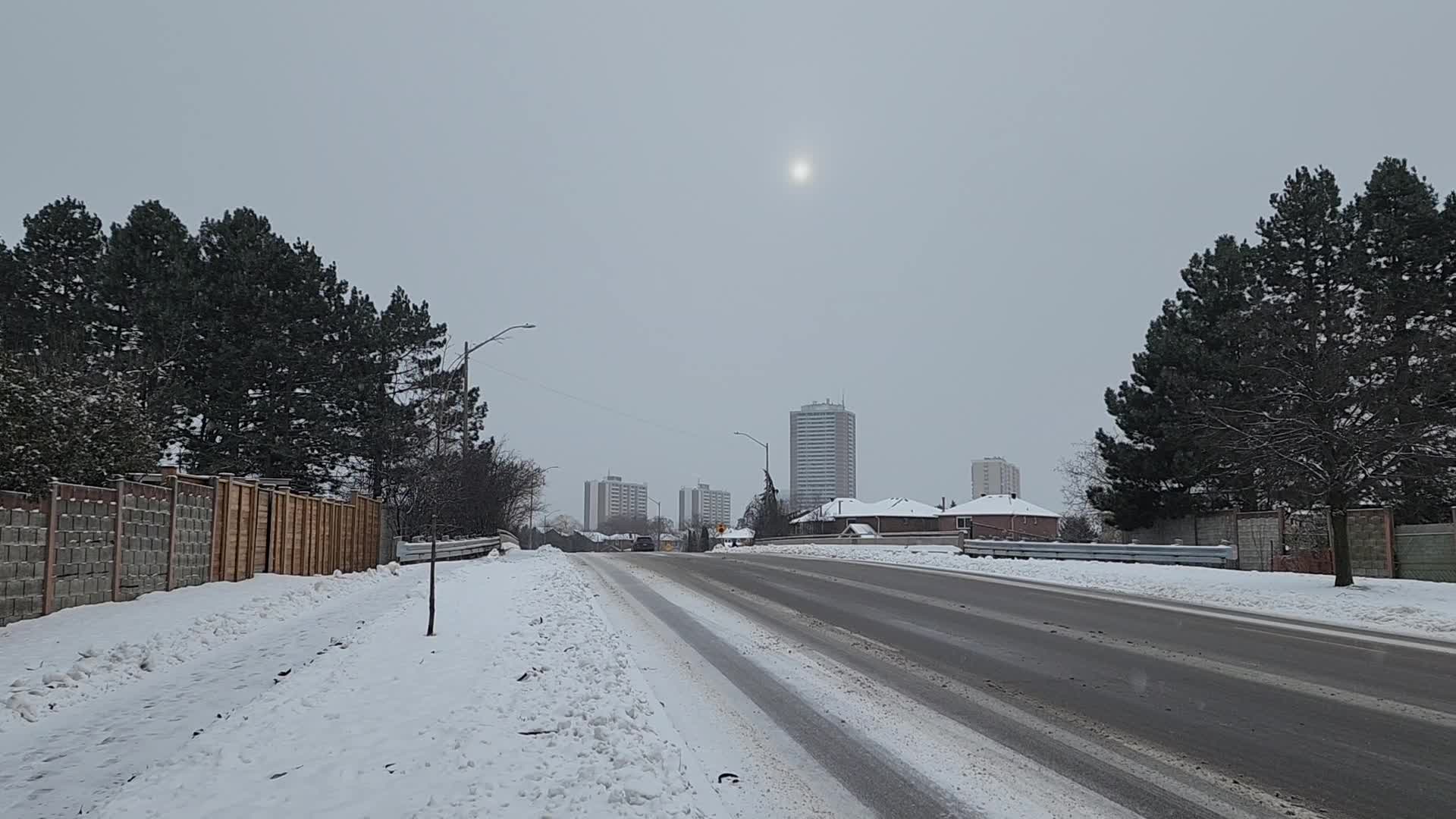 Frigid temperatures and snowy weather continue in Toronto
