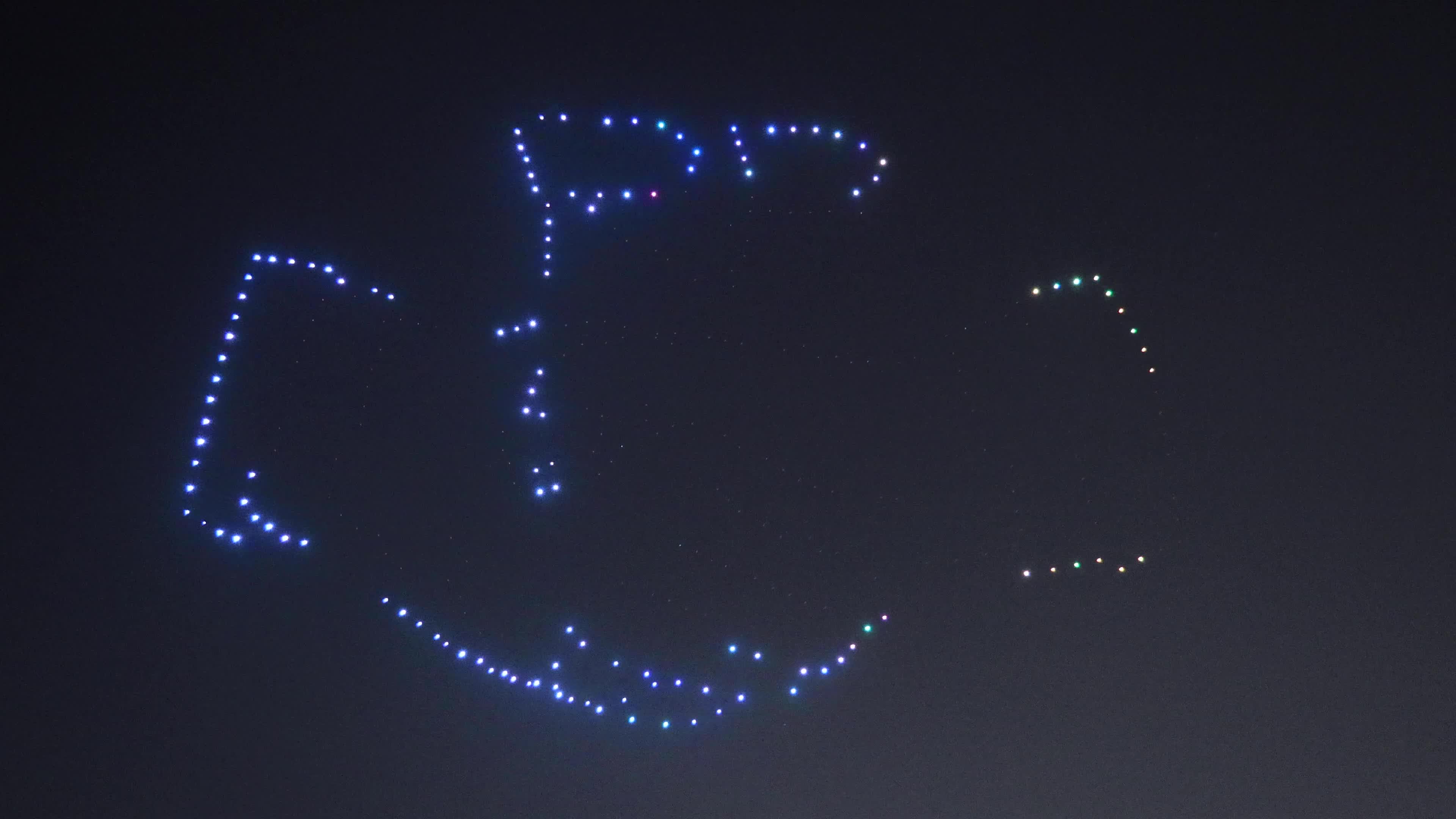 Drone Show -Cyber Hackathon 1.0 in Jaipur
