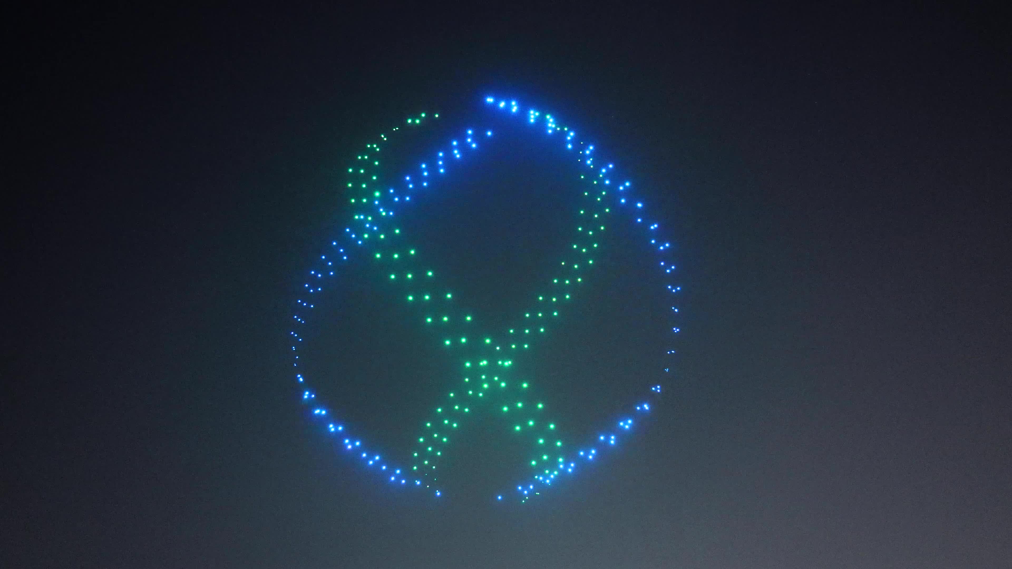 Drone Show -Cyber Hackathon 1.0 in Jaipur