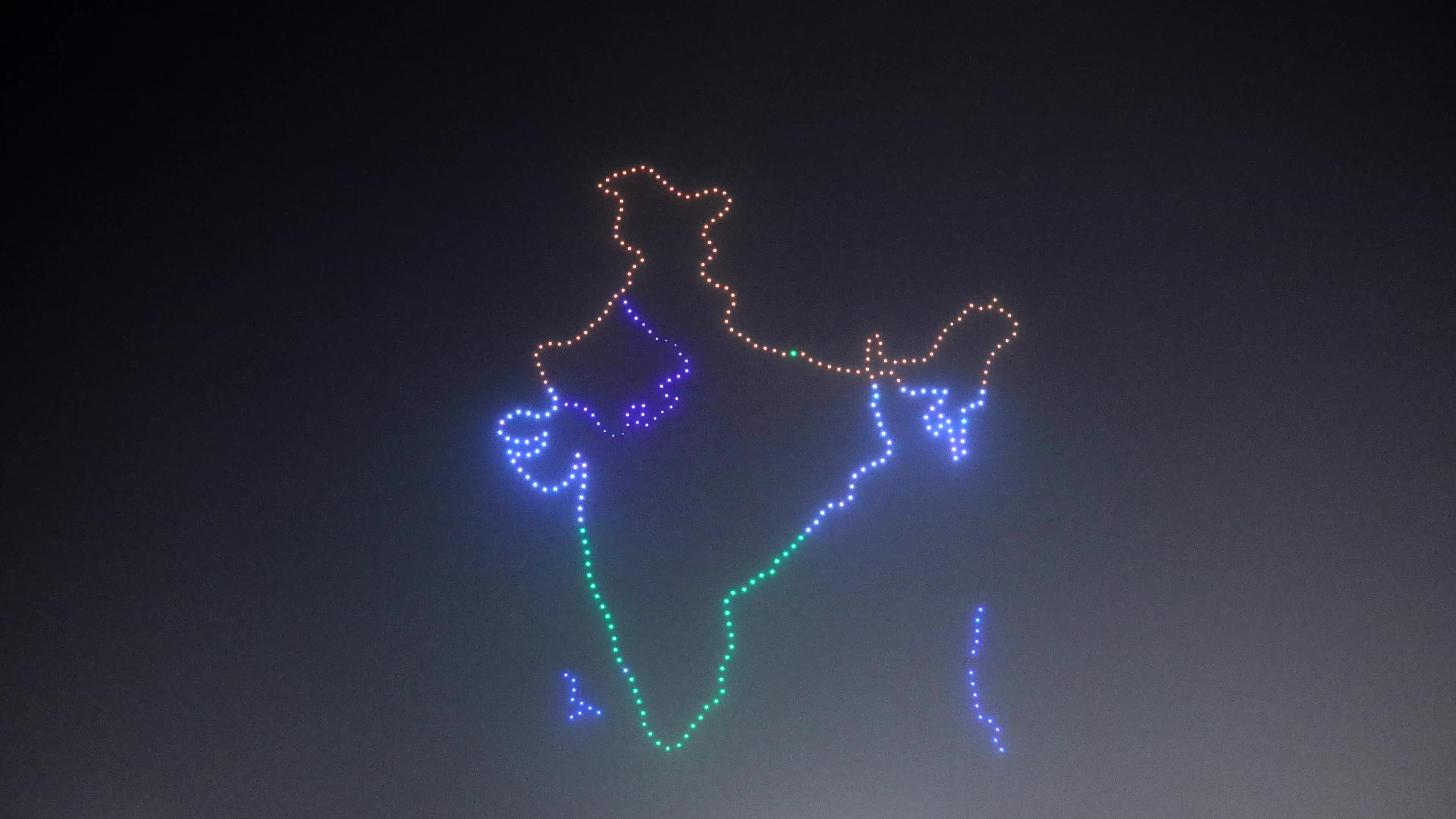 Drone Show -Cyber Hackathon 1.0 in Jaipur