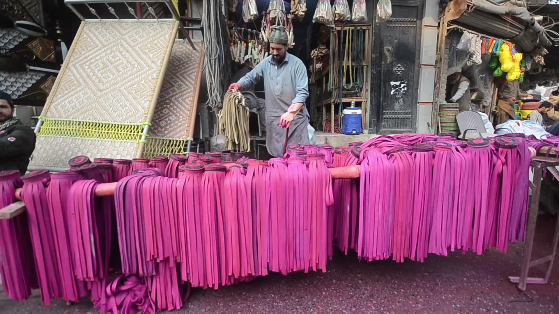 Slingshot on sale at market in Peshawar 