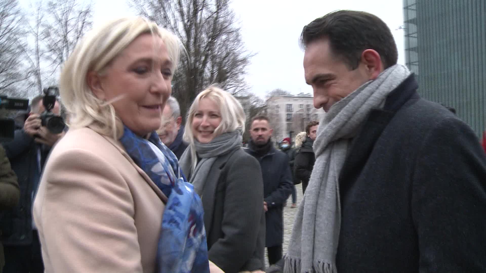 French National Rally leader honors Jewish victims of WWII