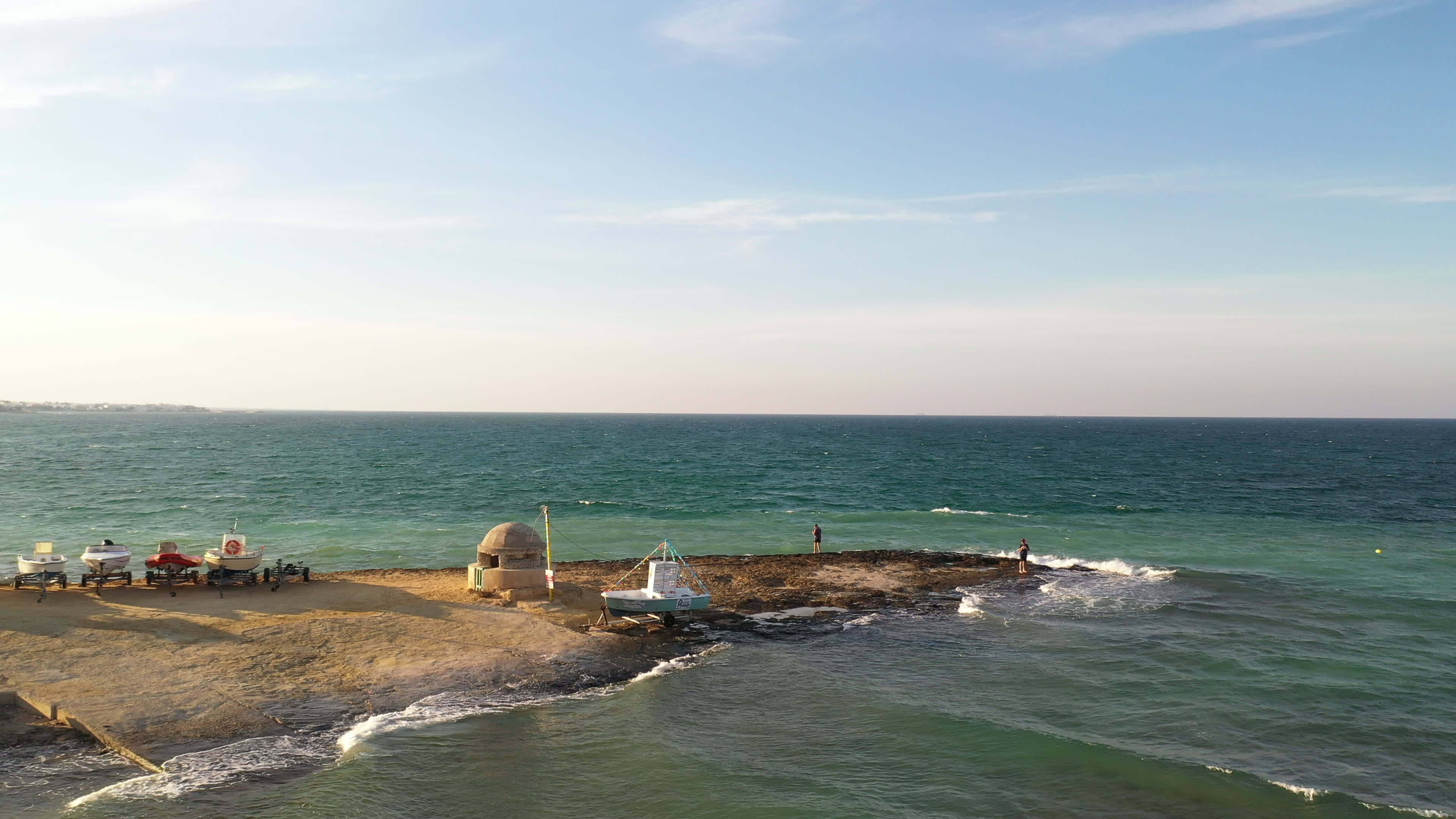 Drone View Of Adriatic Sea