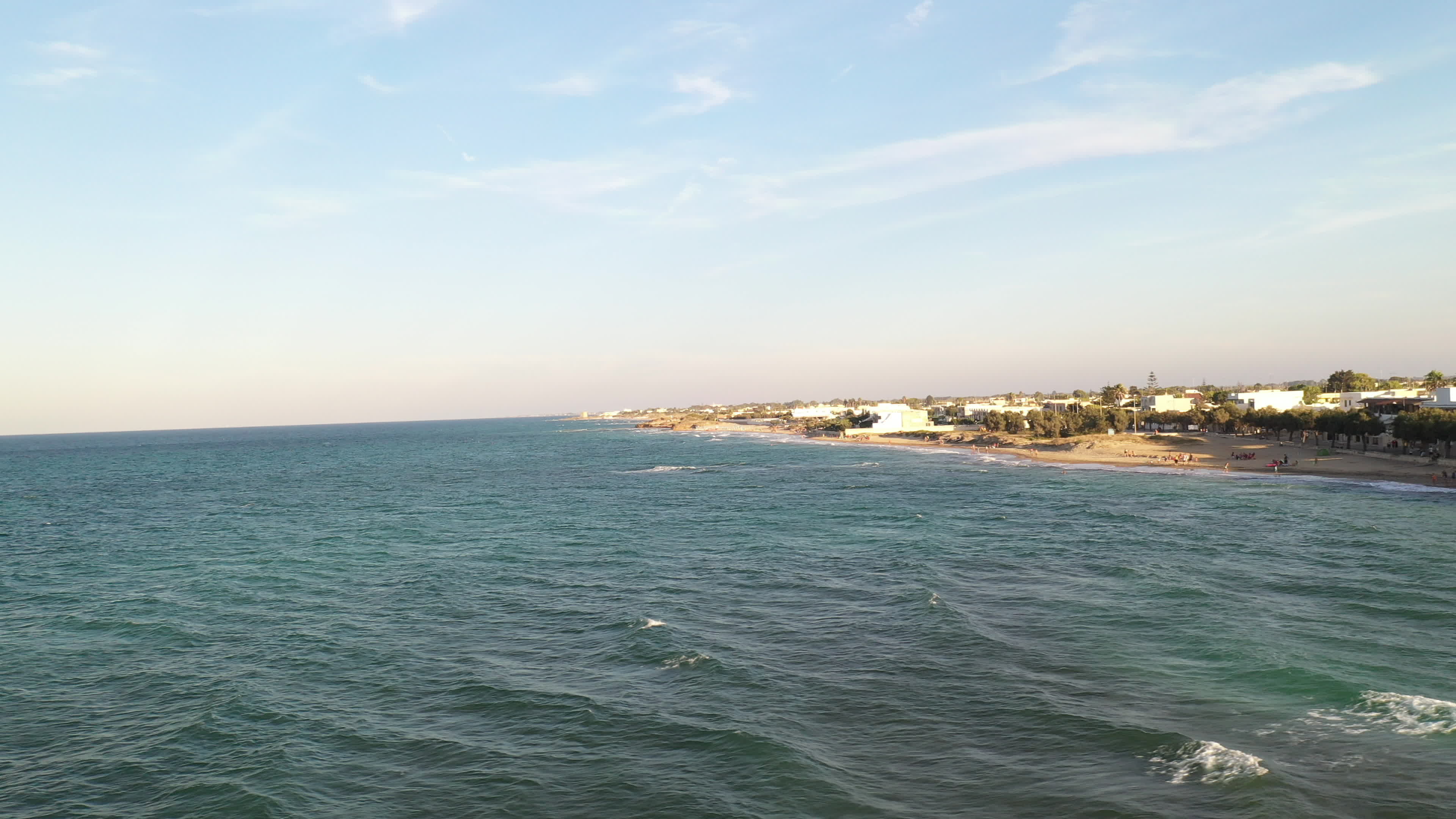 Drone View Of Adriatic Sea