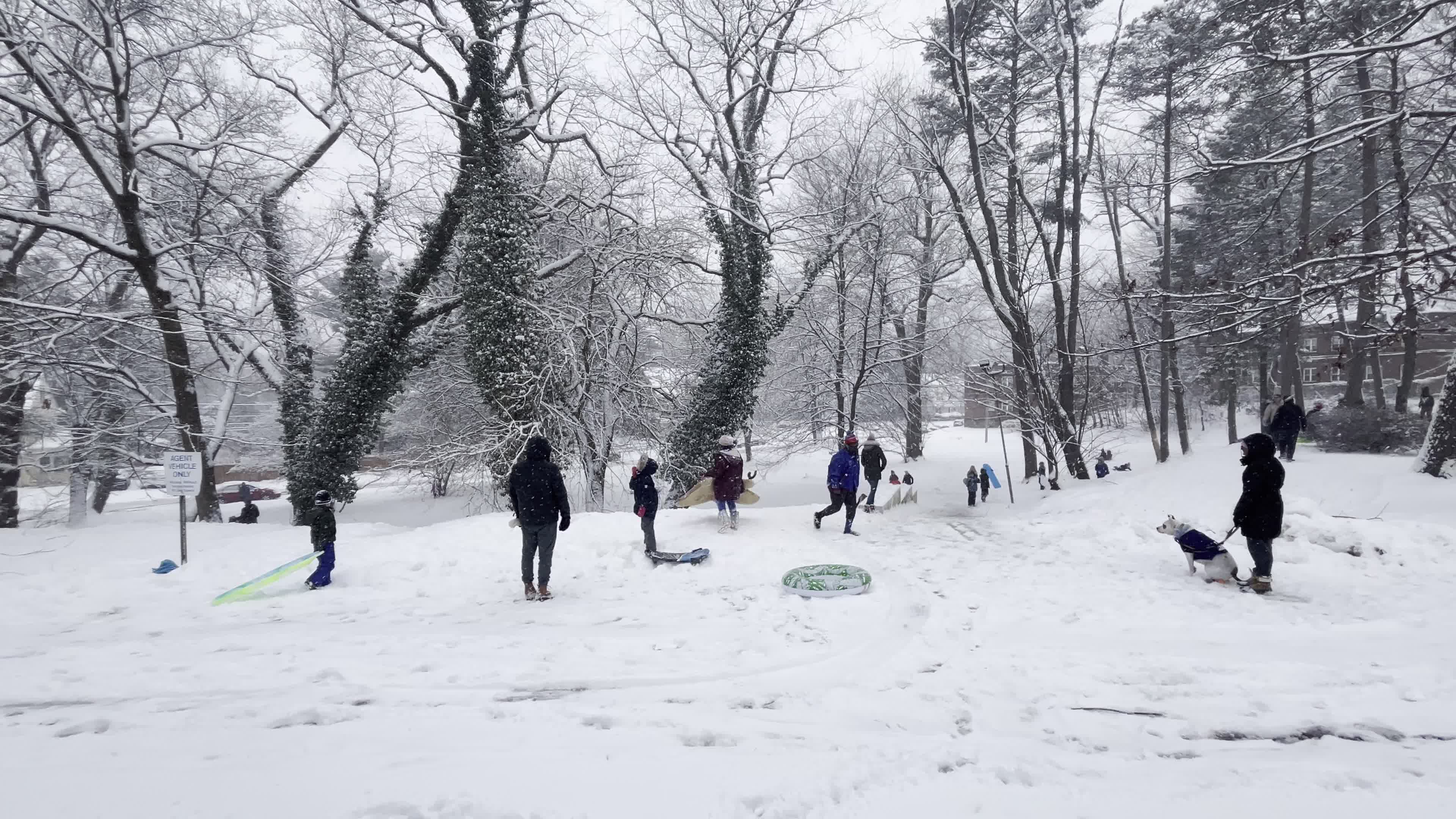 Snowfall Ends Multi Year Snow Drought in Philadelphia, PA