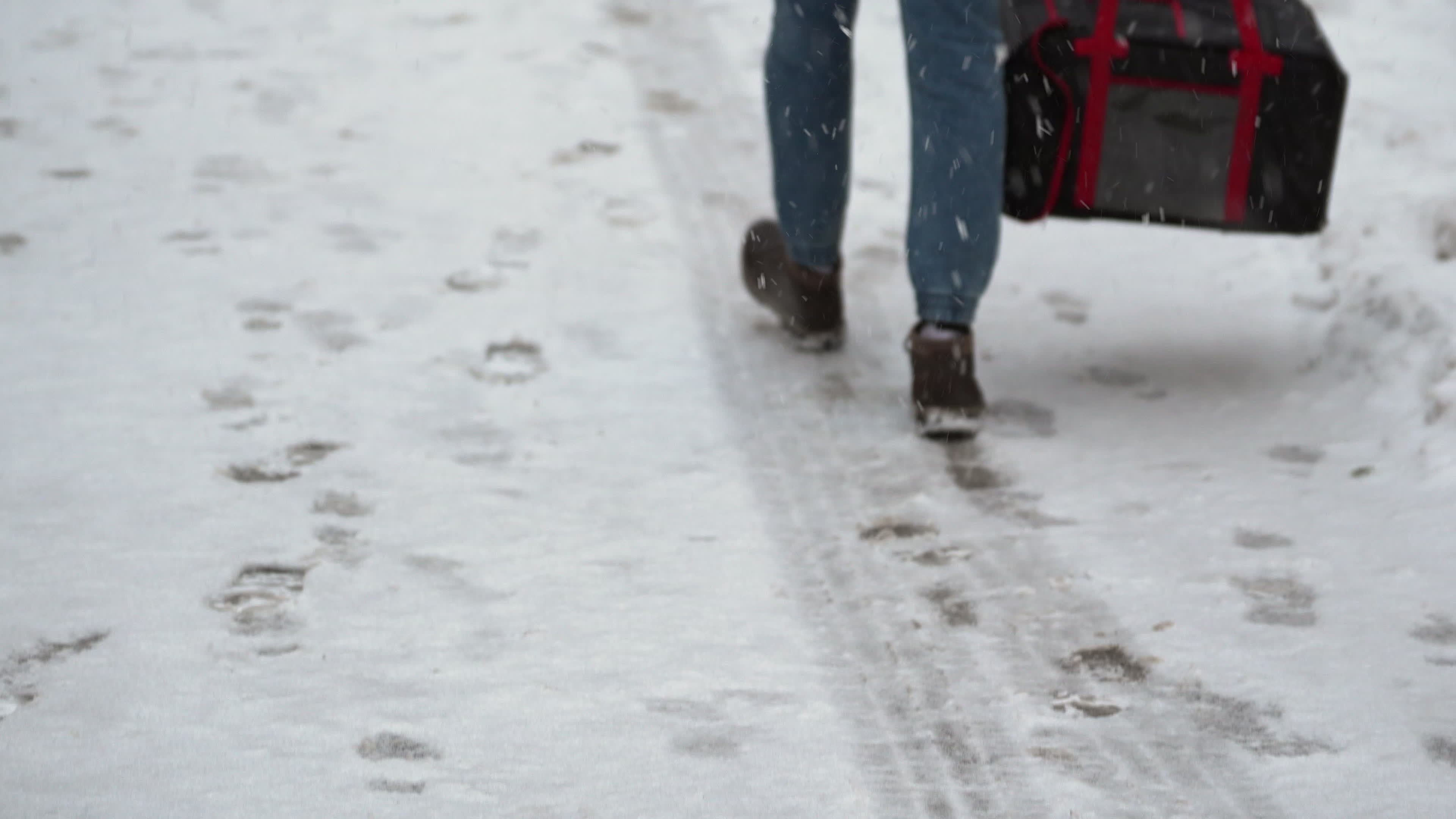 Weather alert in Poland for snow