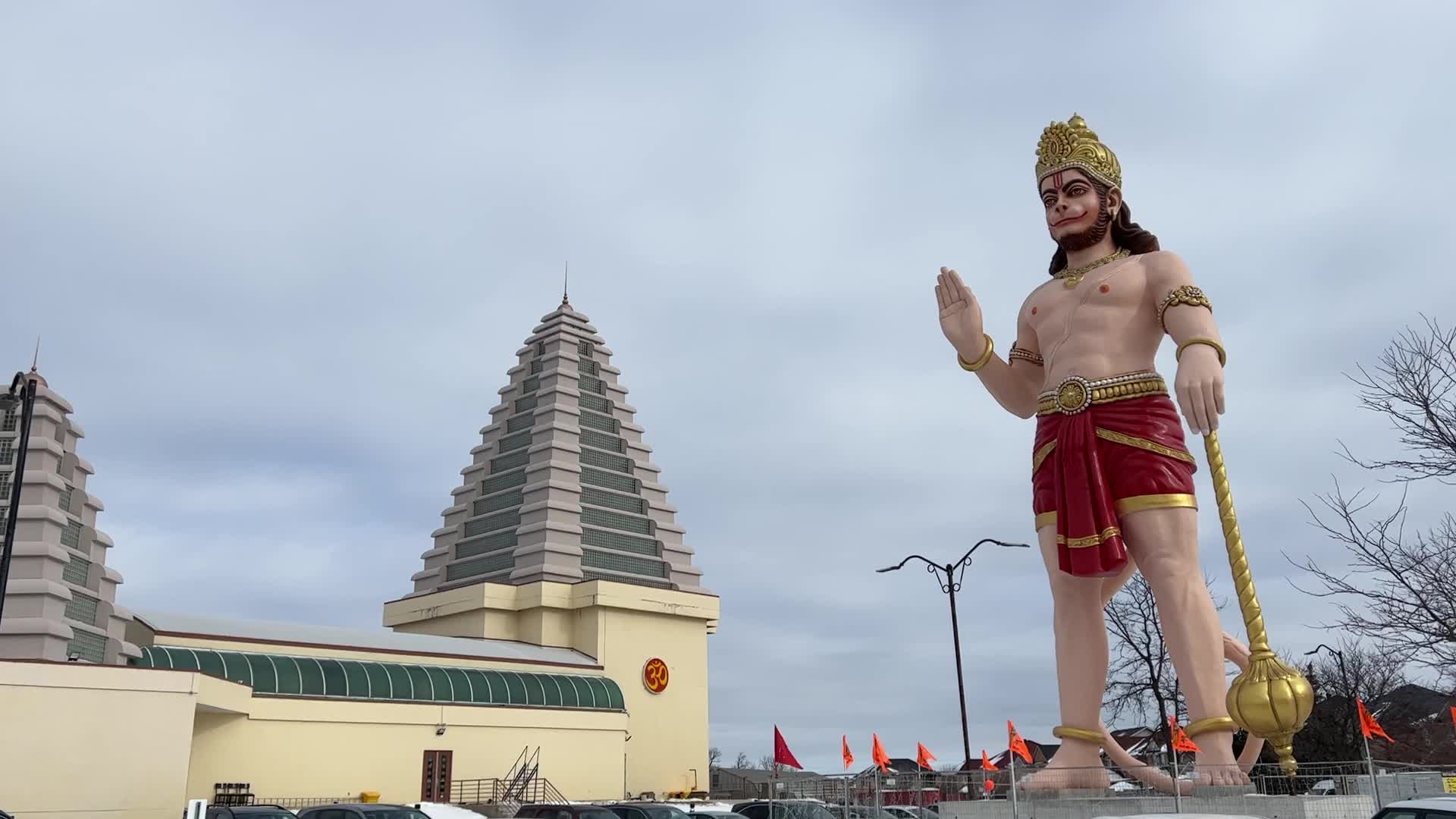 Giant statue of Lord Hanuman In Canada Causes Racist Uproar