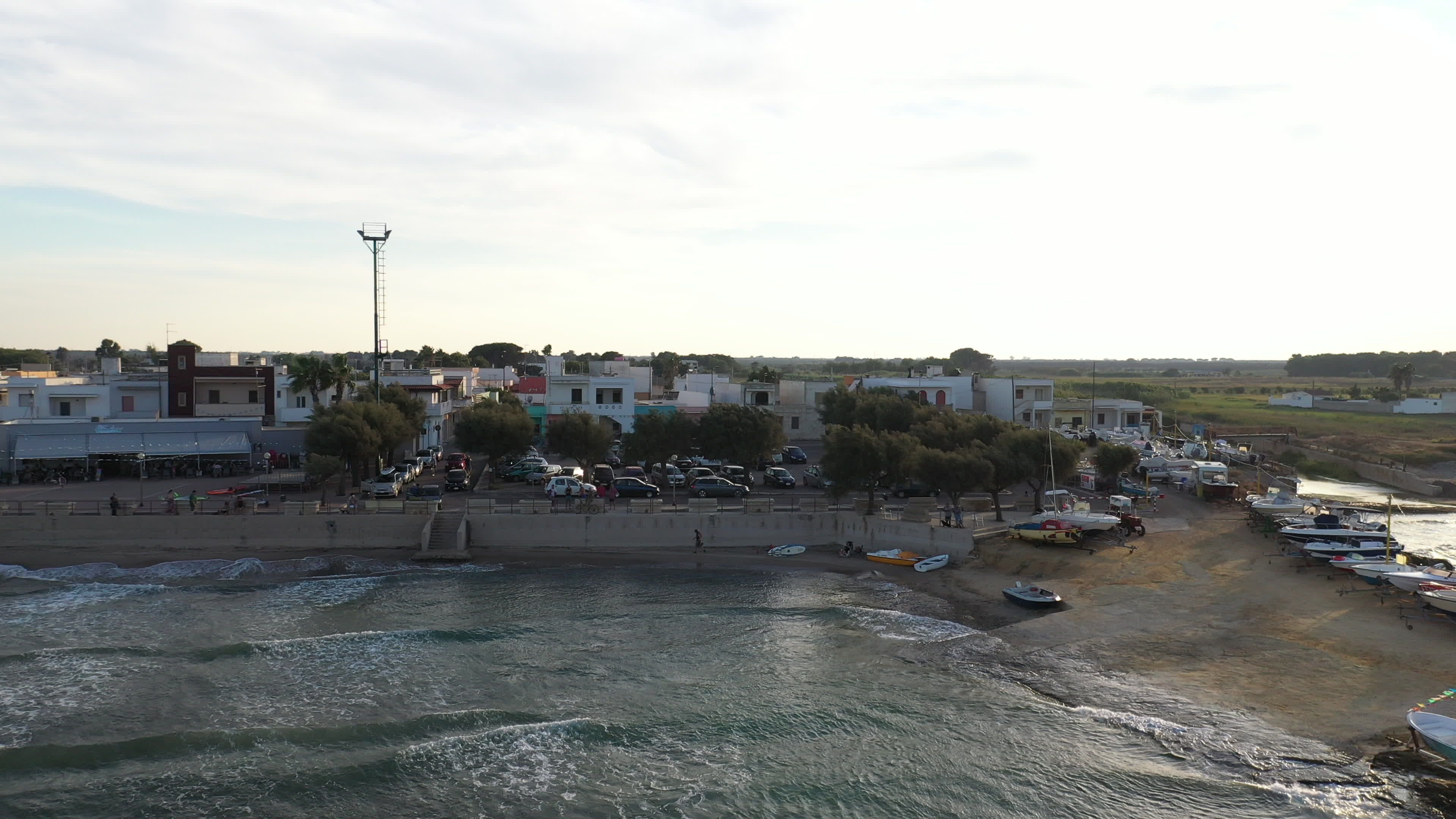 Drone View Of Adriatic Sea