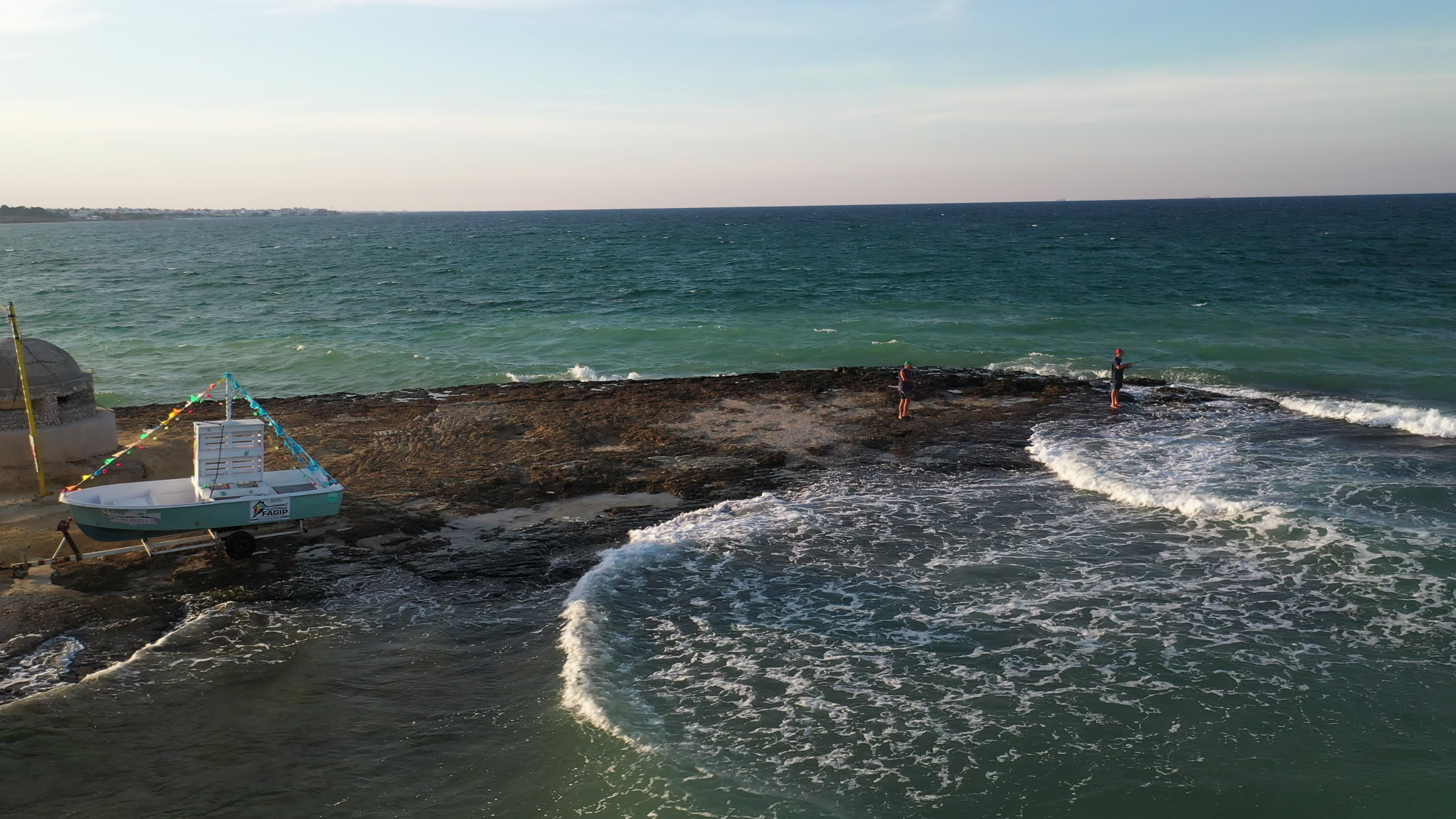 Drone View Of Adriatic Sea