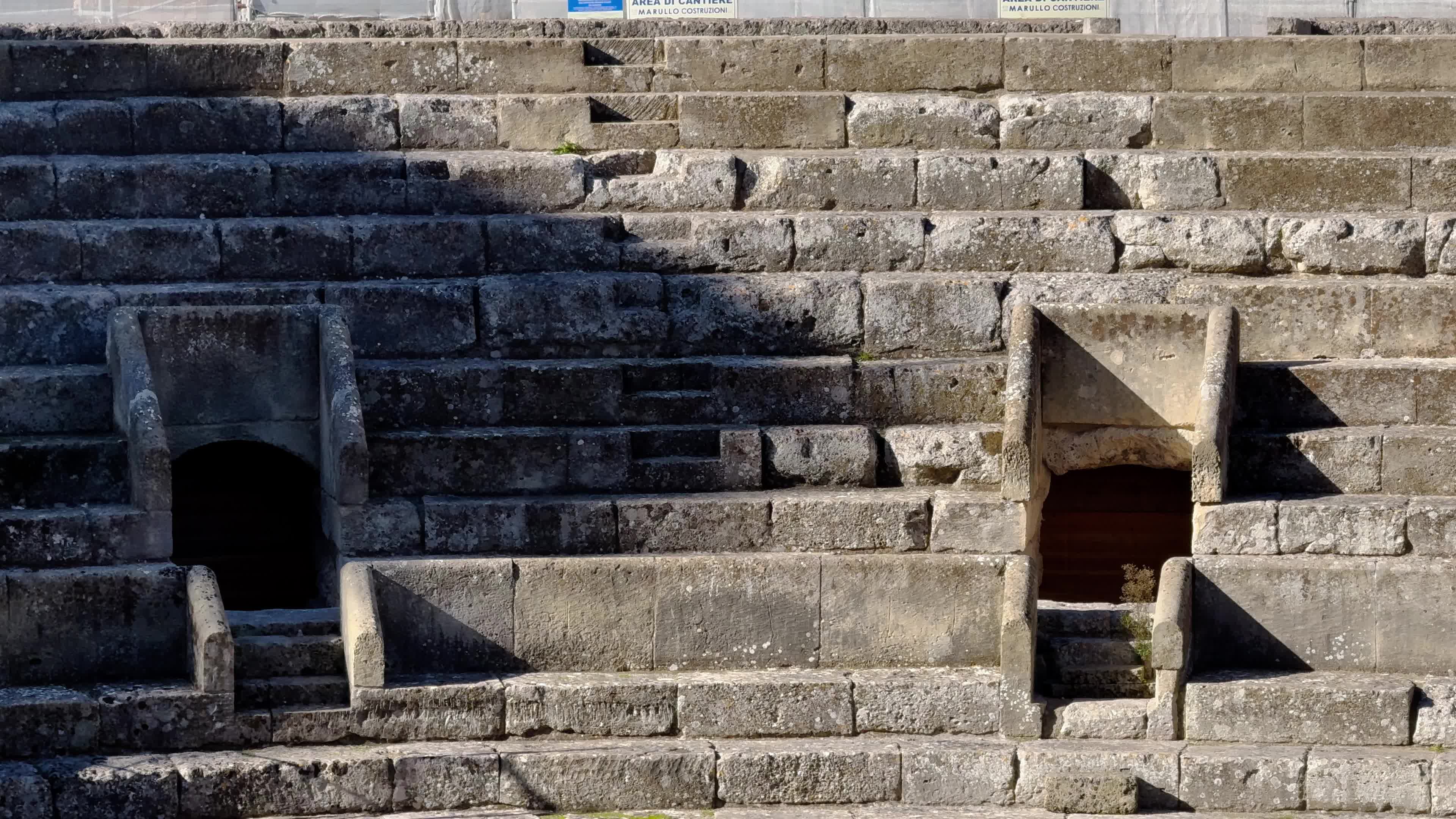 The Roman amphitheater in Lecce