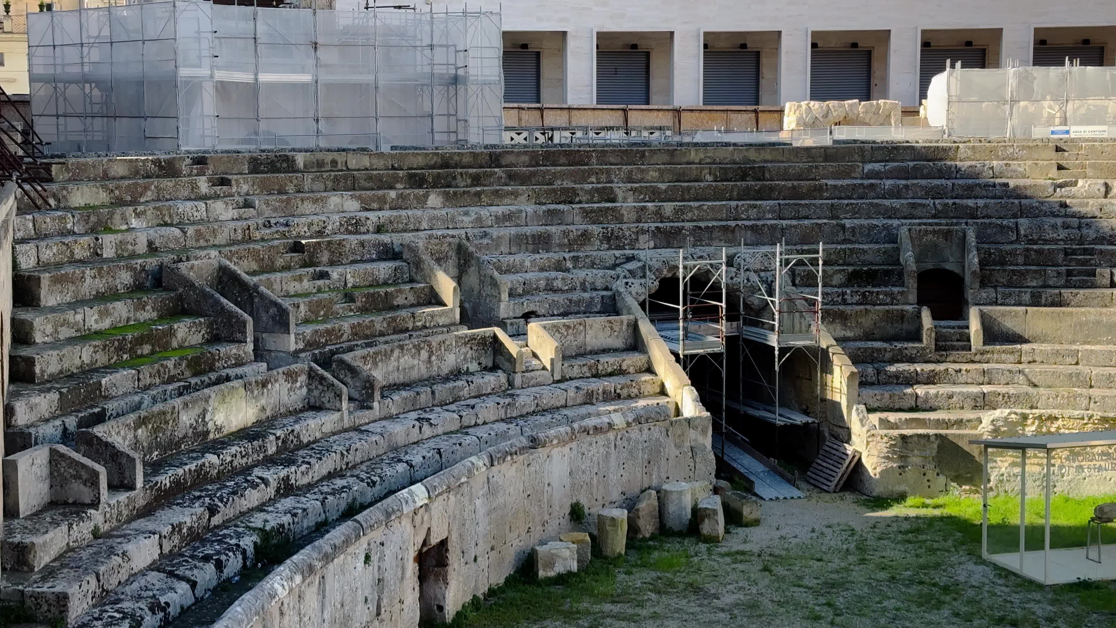 The Roman amphitheater in Lecce
