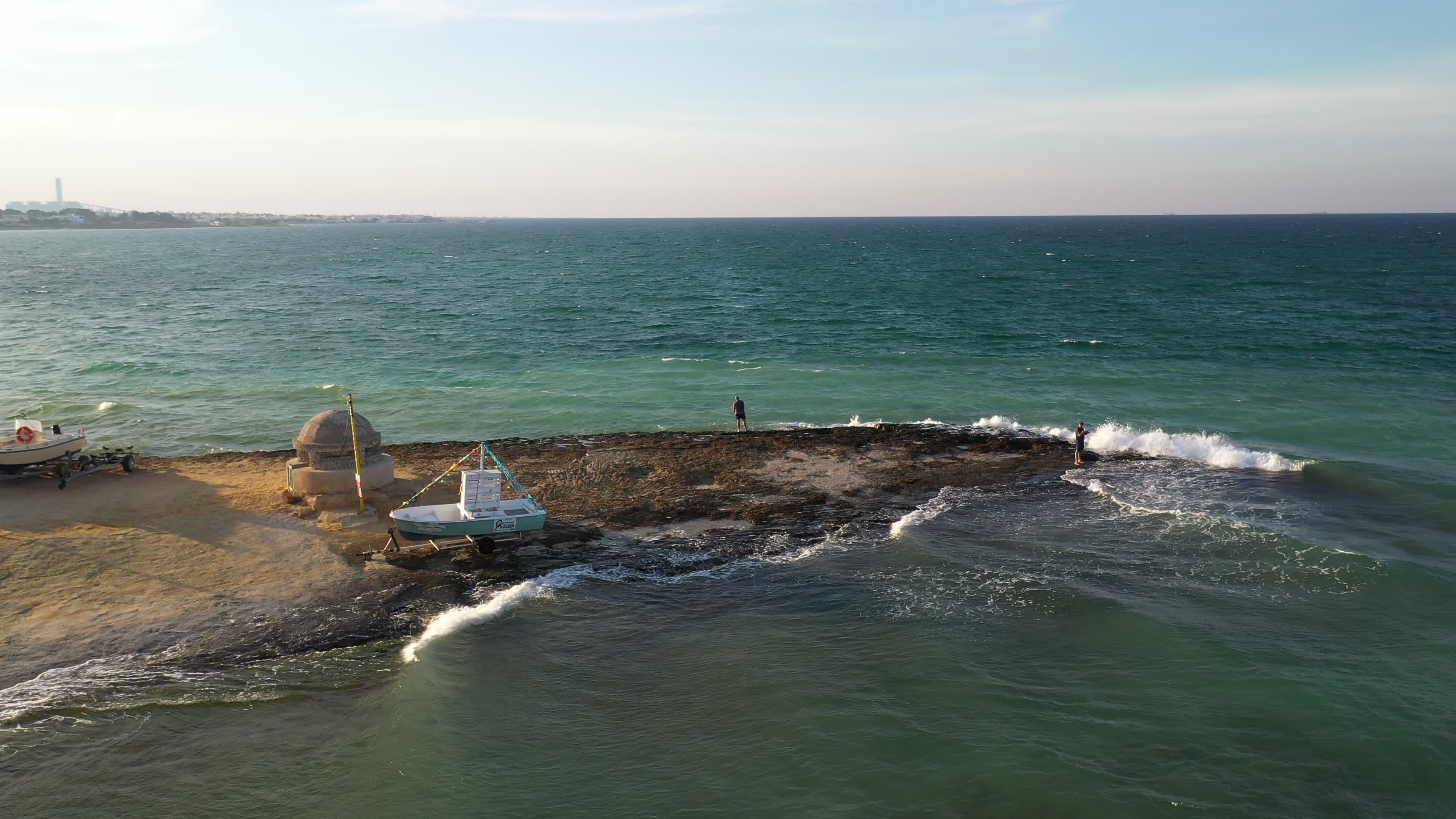Drone View Of Adriatic Sea