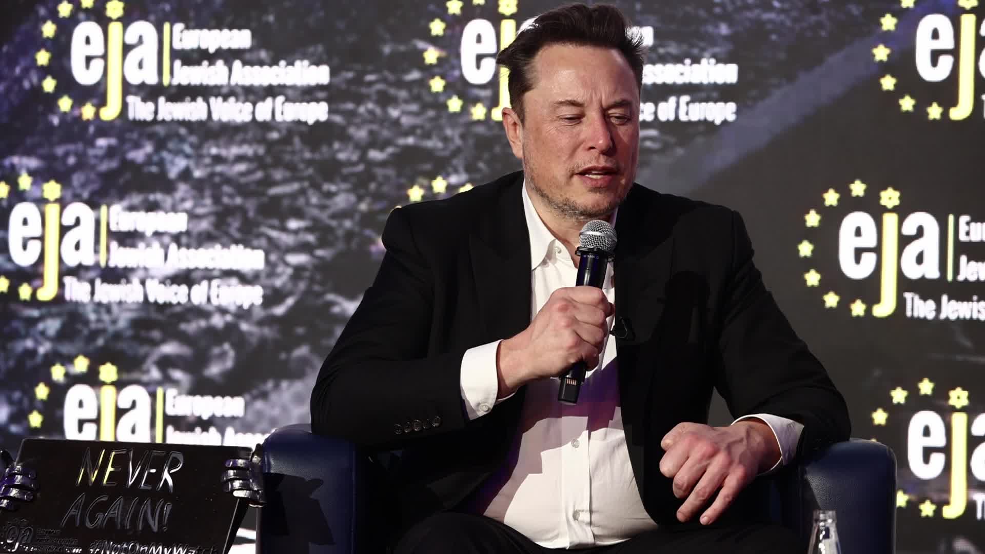 Elon Musk Speaks At EJA Conference In Poland