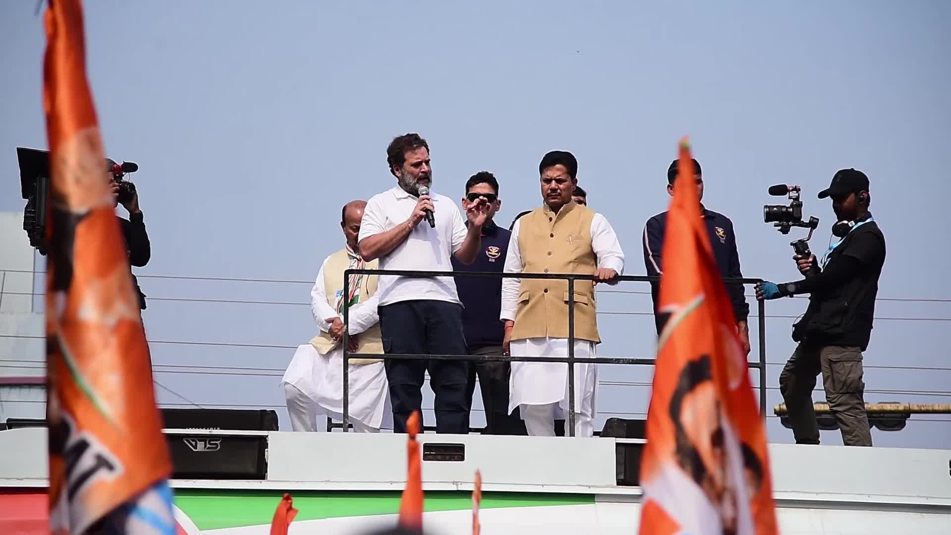 Rahul Gandhi start Bharat Jodo Nyay Yatra in India 