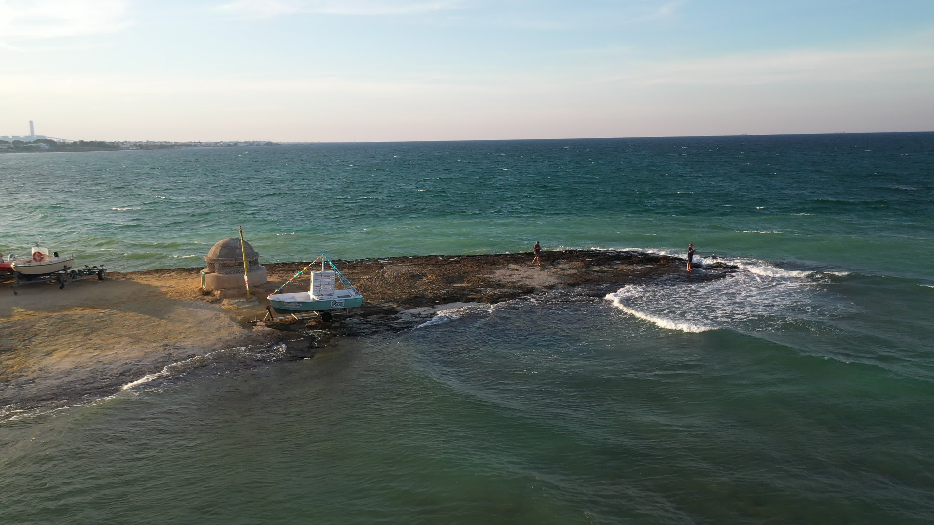 Drone View Of Adriatic Sea
