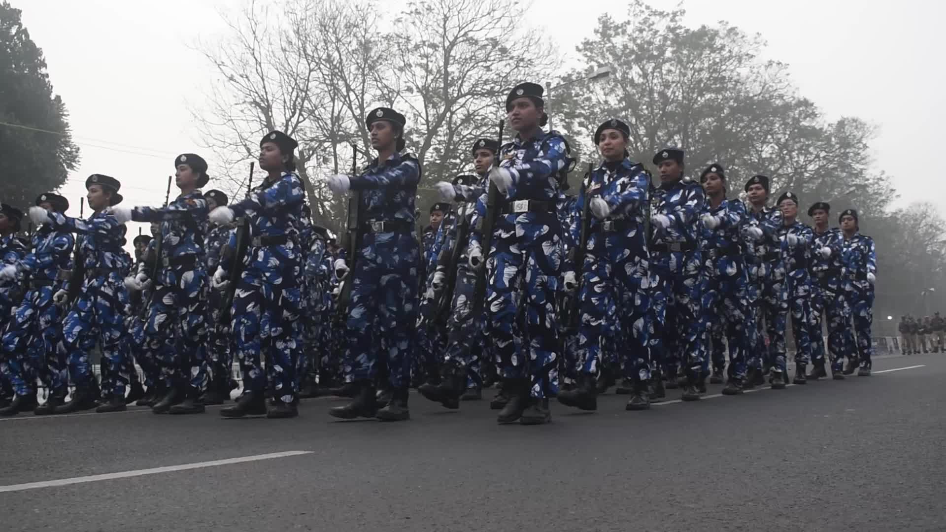 Republic Day preparation in Kolkata, India