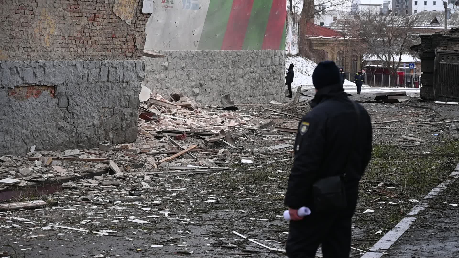 At least 22 people injured in air strikes in Kyiv, amid Russian invasion of Ukraine.