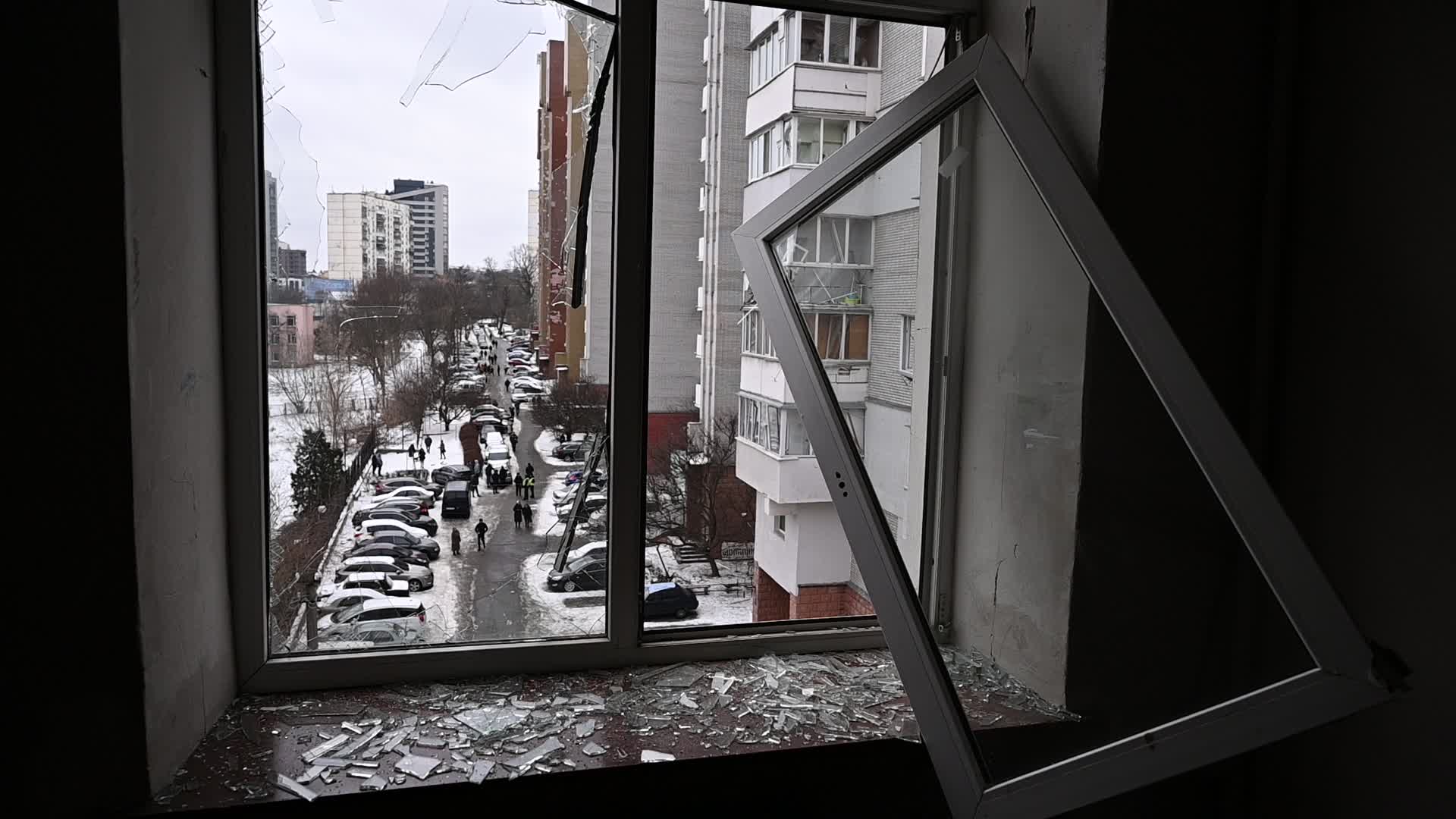 At least 22 people injured in air strikes in Kyiv, amid Russian invasion of Ukraine.