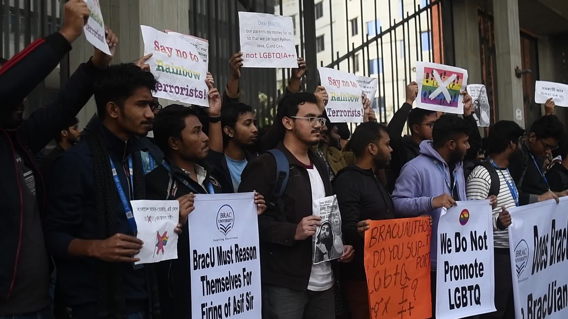  Protest against LGBTQ Community 
