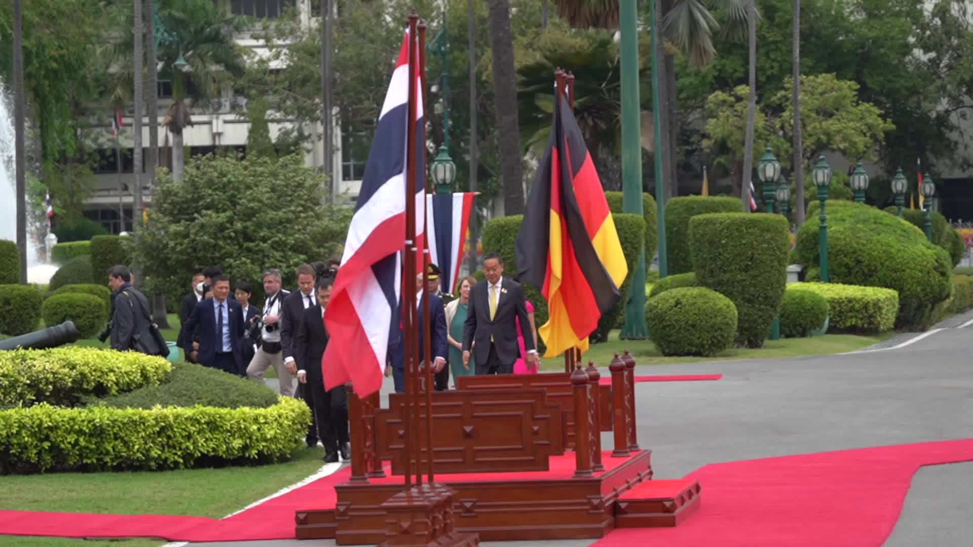 German President Steinmeier Visits Thailand.