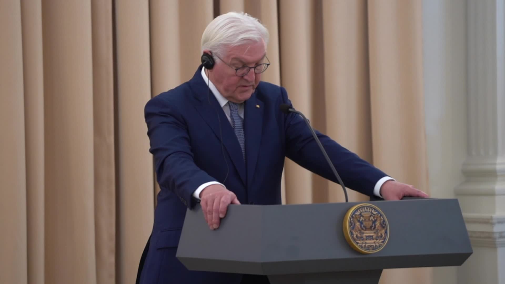 German President Steinmeier Visits Thailand.