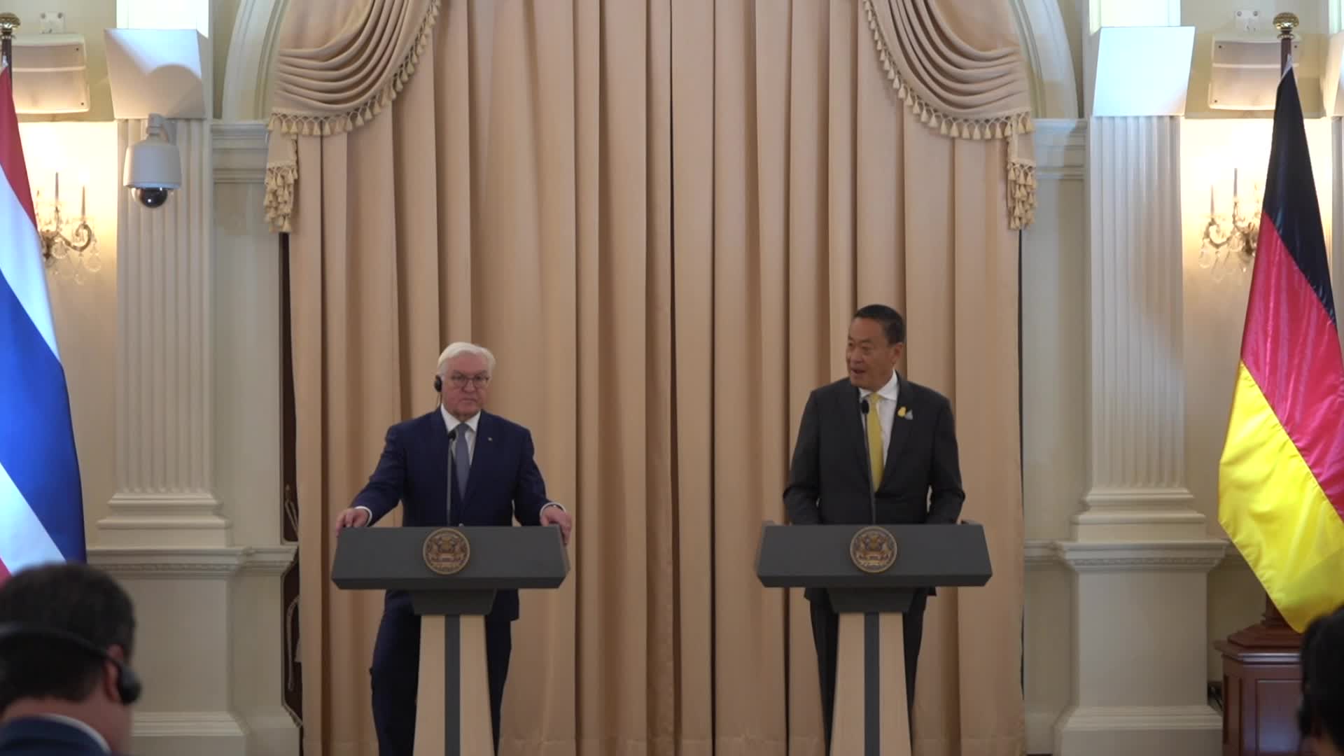 German President Steinmeier Visits Thailand.