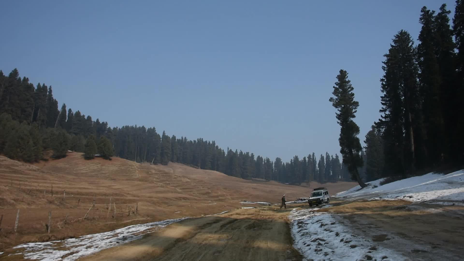 Dry Winter Season In Kashmir