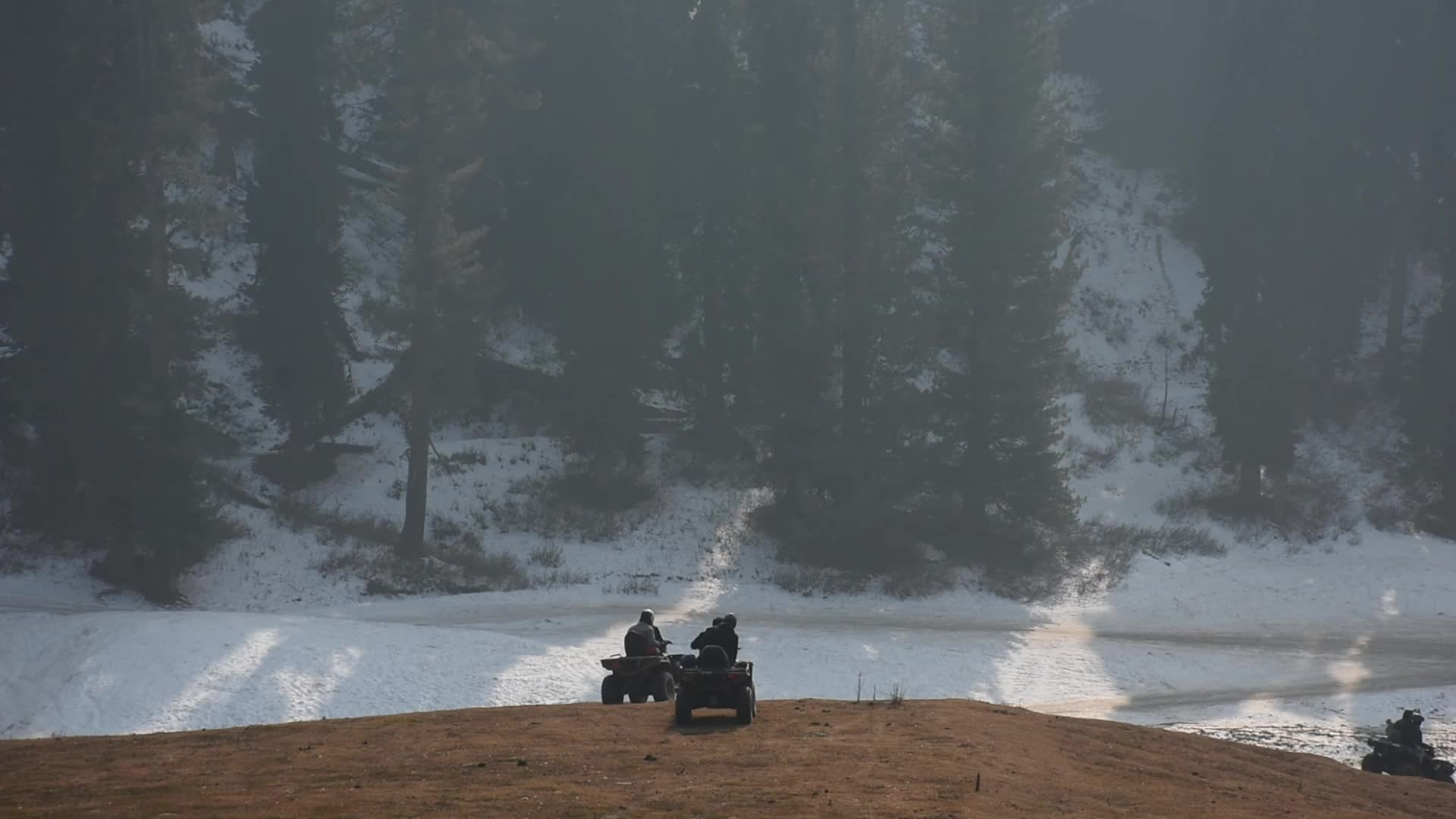 Dry Winter Season In Kashmir