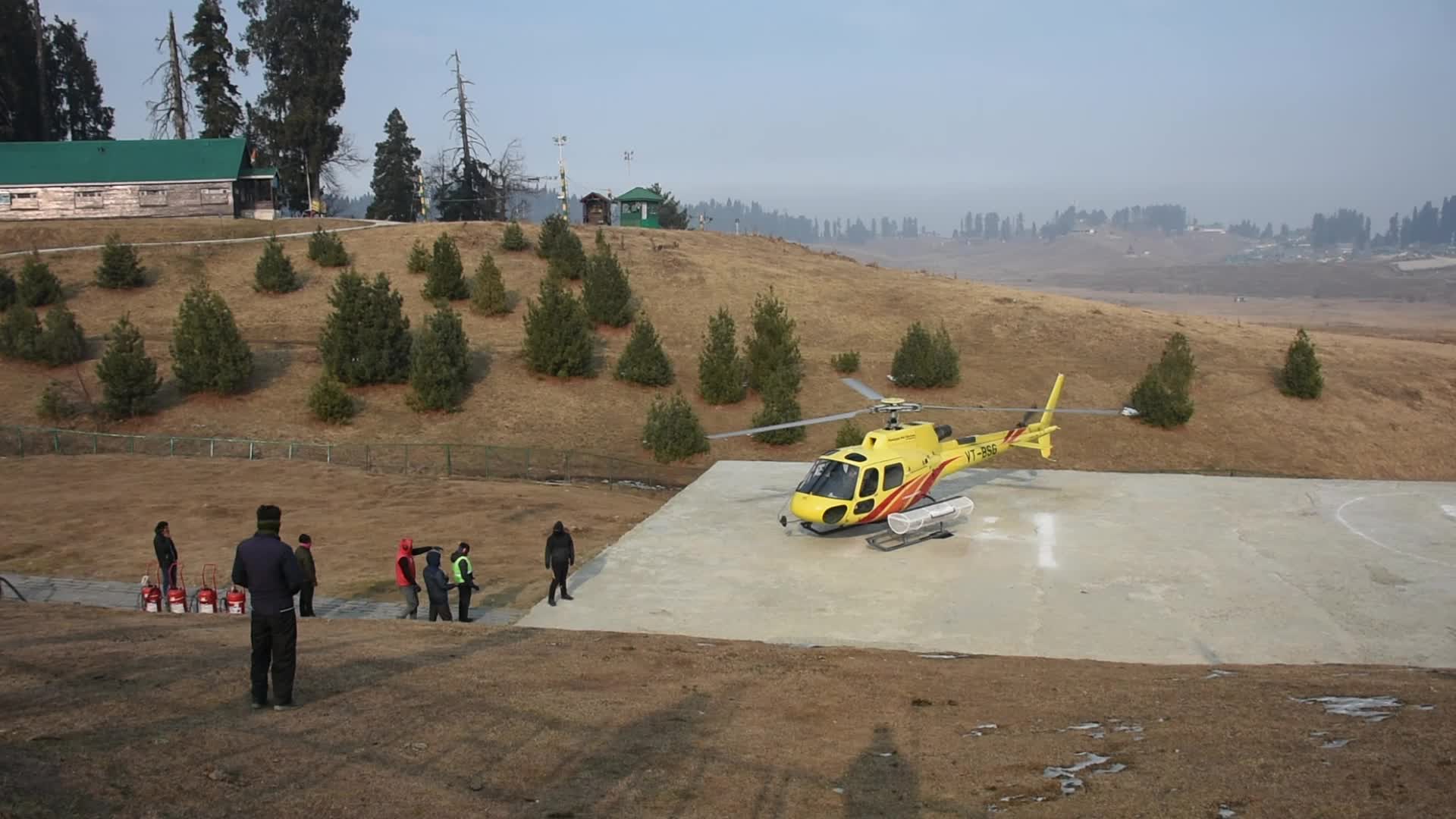 Dry Winter Season In Kashmir