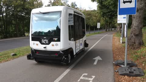 Autonomous Electric Bus In Gdansk