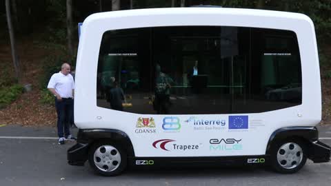 Autonomous Electric Bus In Gdansk