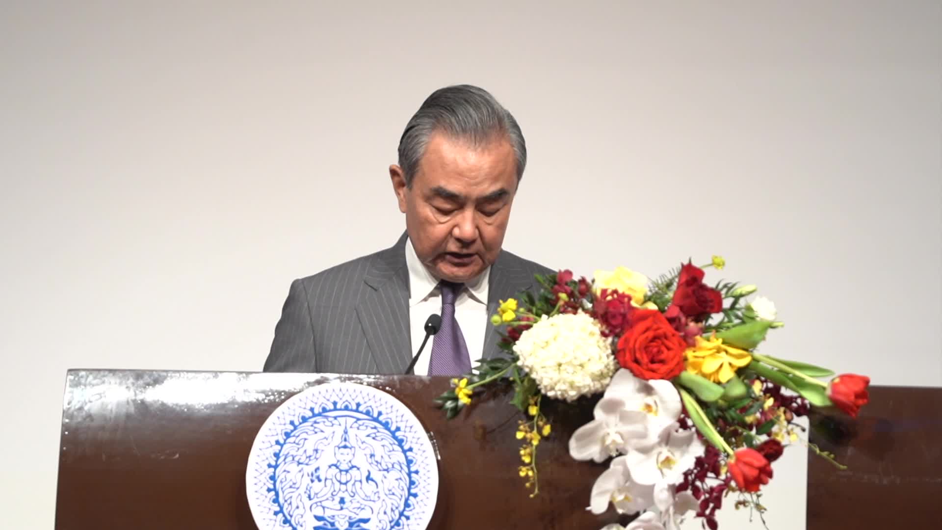 China's Foreign Minister Wang Yi Meets Thai FM During His Visit To Thailand.