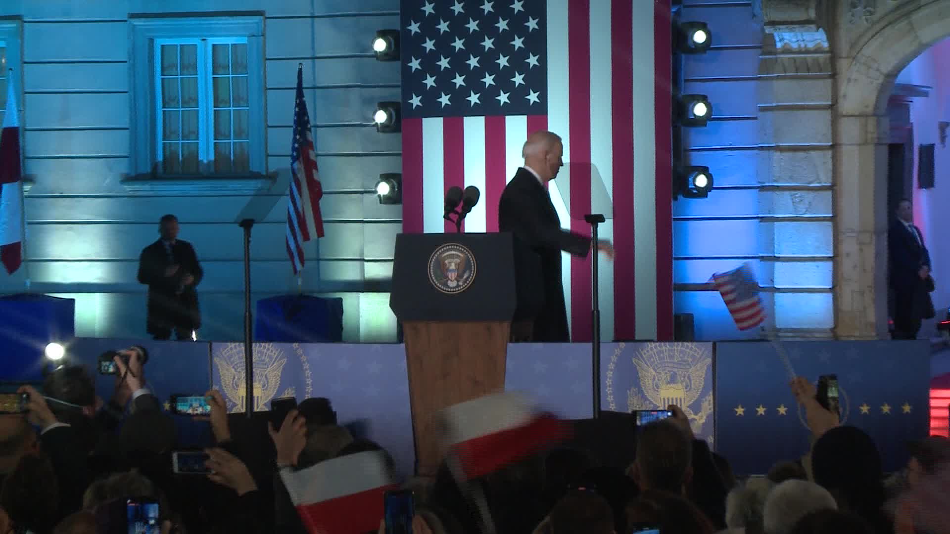US President Joe Biden visits Poland