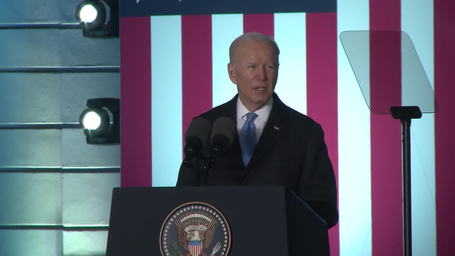US President Joe Biden visits Poland