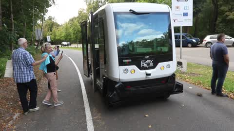 Autonomous Electric Bus In Gdansk
