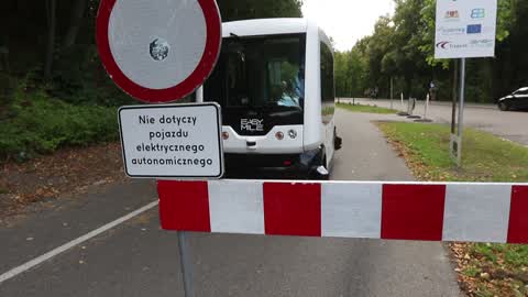 Autonomous Electric Bus In Gdansk