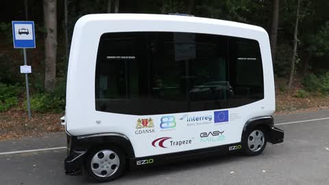 Autonomous Electric Bus In Gdansk