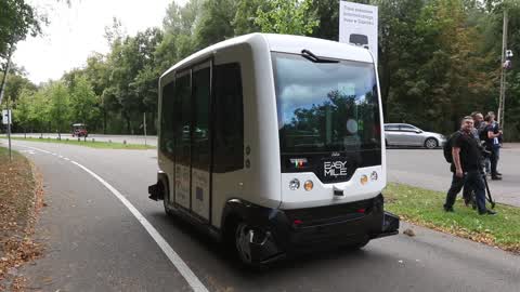 Autonomous Electric Bus In Gdansk