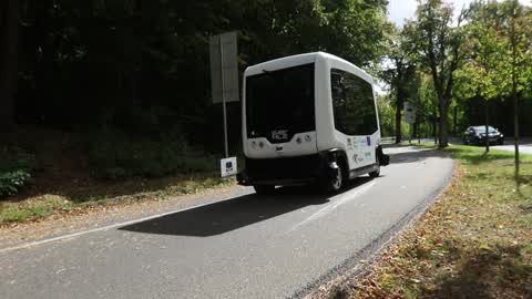 Autonomous Electric Bus In Gdansk