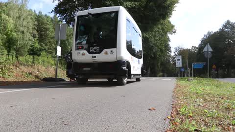 Autonomous Electric Bus In Gdansk