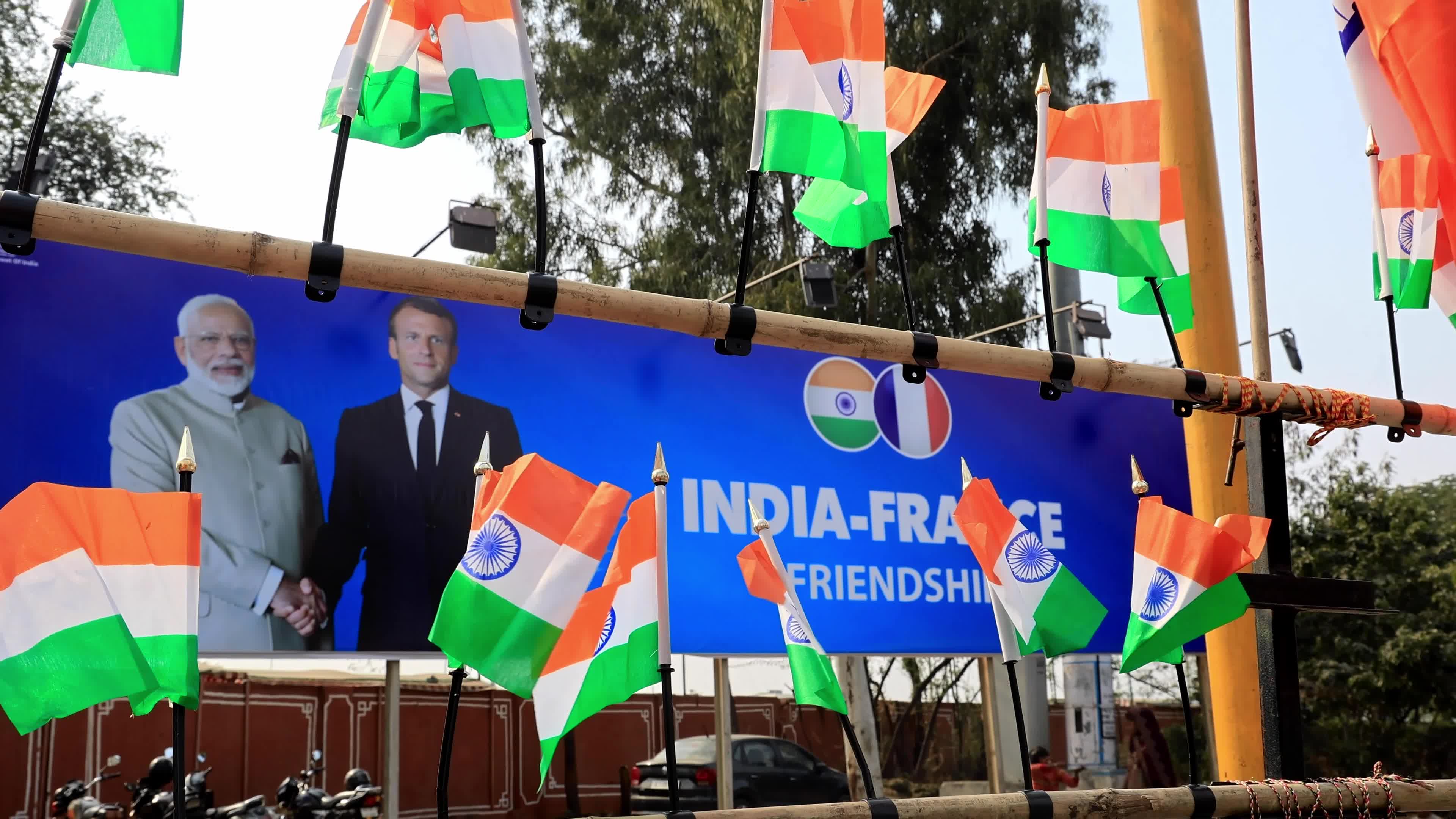 Preparations For French President's Visit In Jaipur