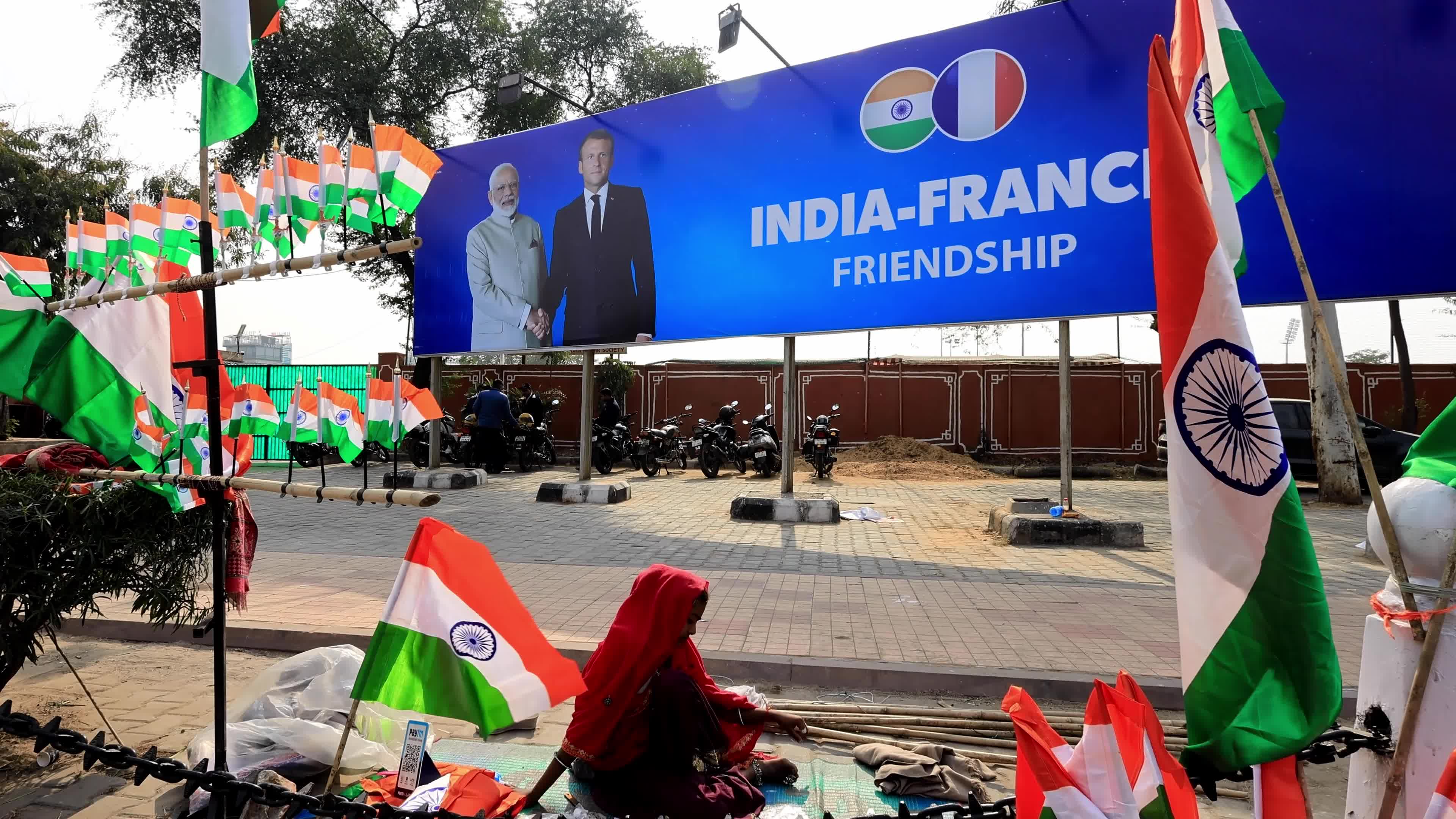 Preparations For French President's Visit In Jaipur