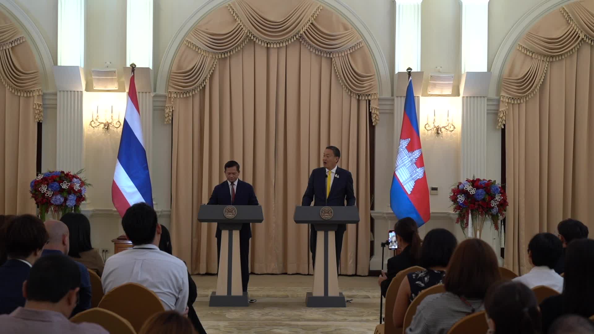 Cambodia's Prime Minister Hun Manet Makes an official Visit to Thailand.