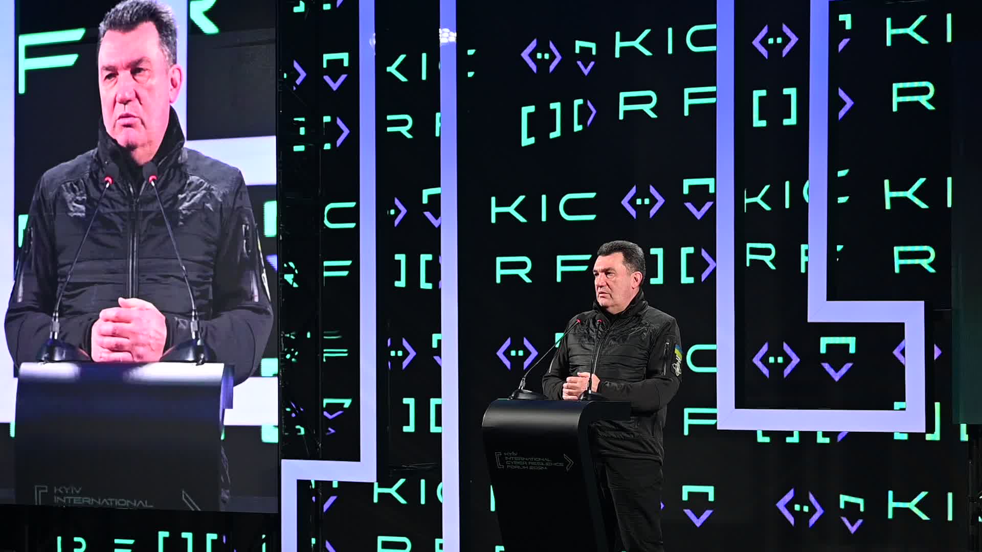 The International Cybersecurity Forum 2024 in Kyiv, amid Russia's invasion of Ukraine