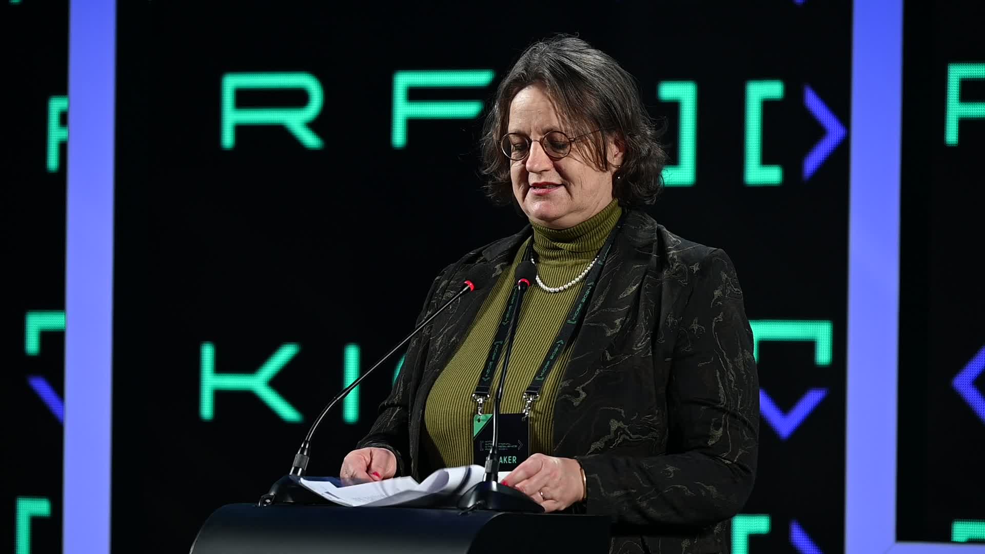 The International Cybersecurity Forum 2024 in Kyiv, amid Russia's invasion of Ukraine