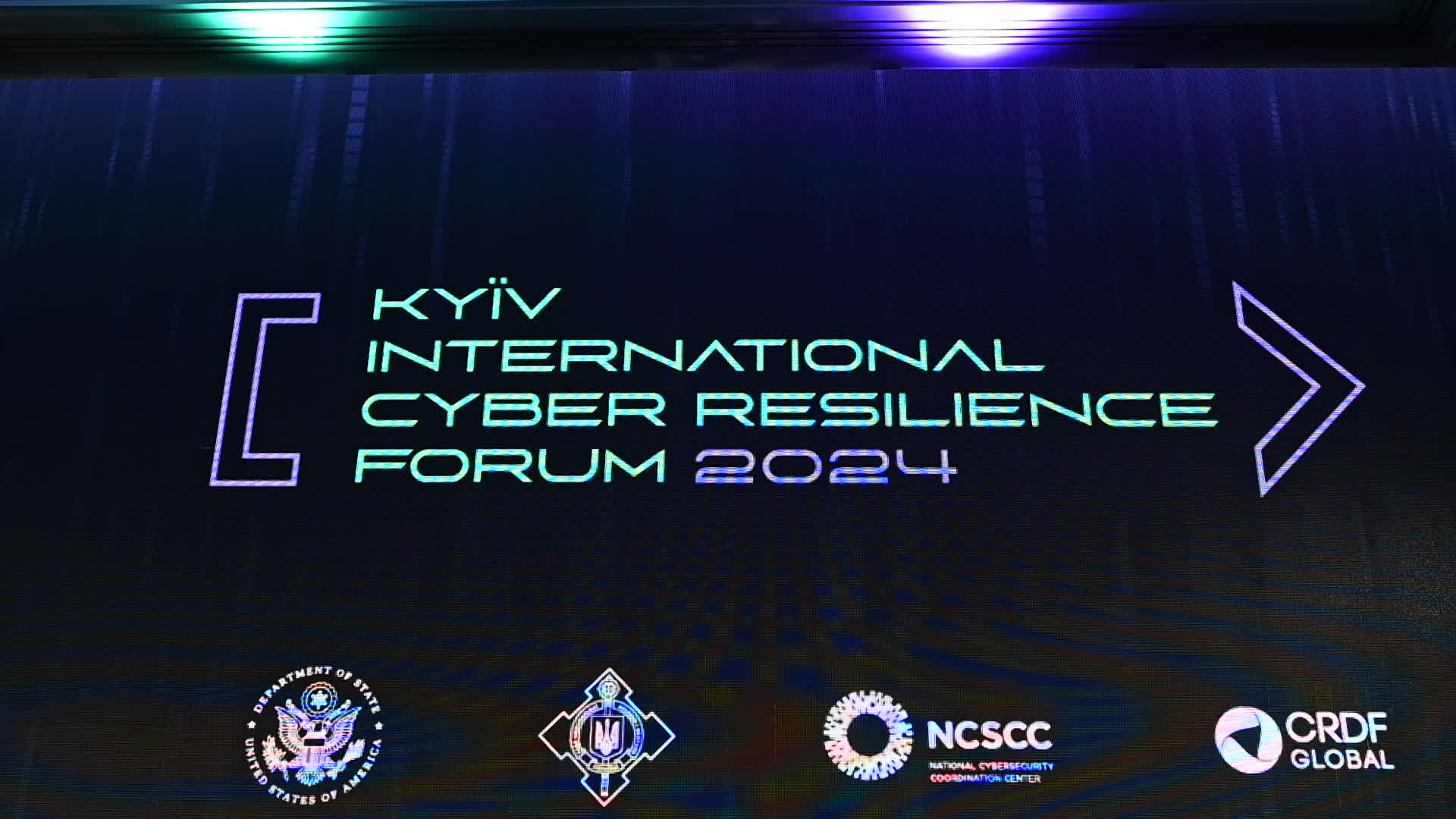 The International Cybersecurity Forum 2024 in Kyiv, amid Russia's invasion of Ukraine
