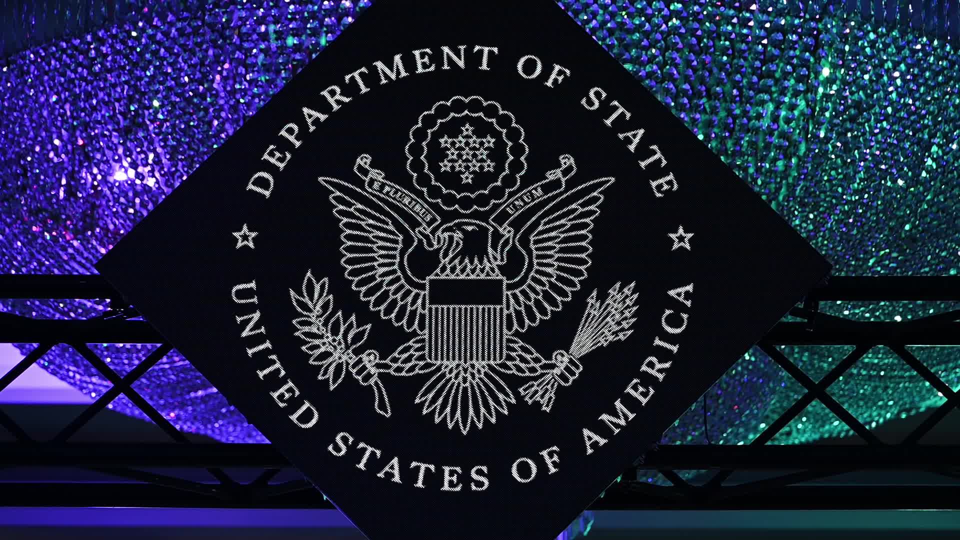 The United States Department of State logo