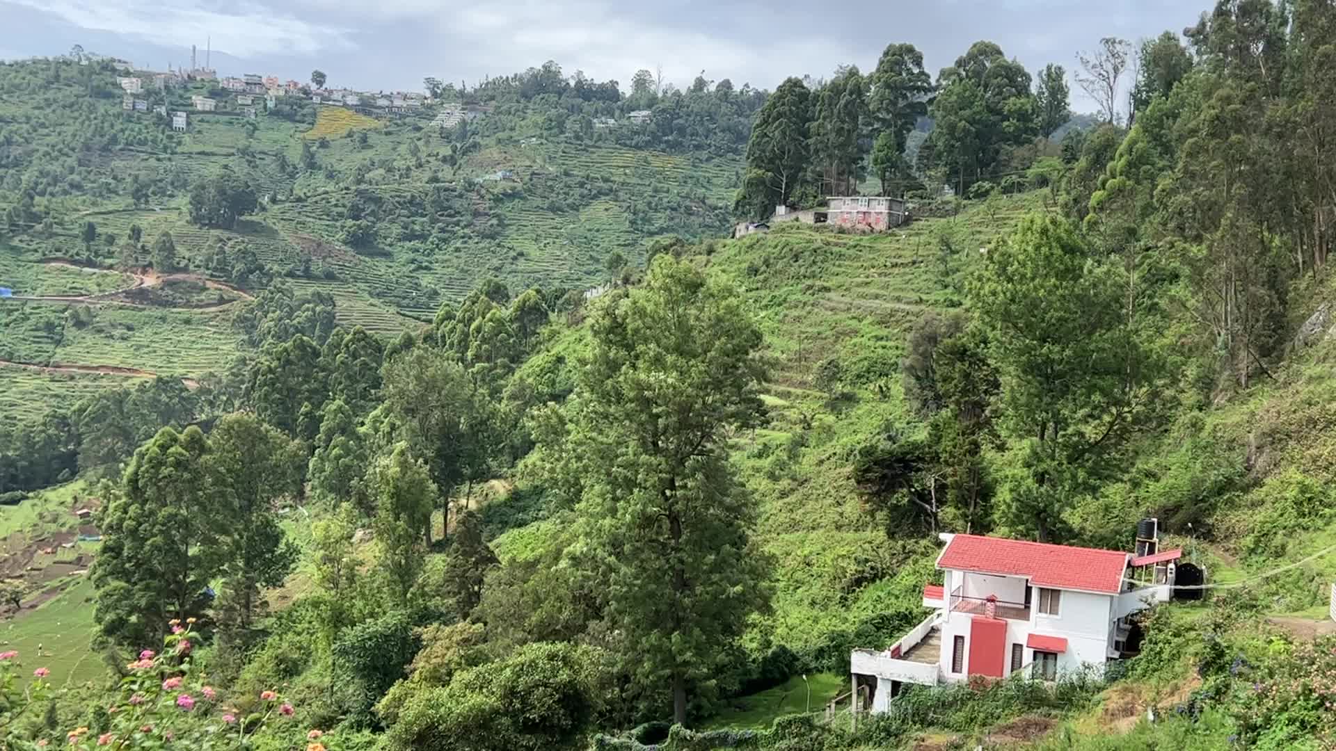 Mountainous landscape in Dindigul