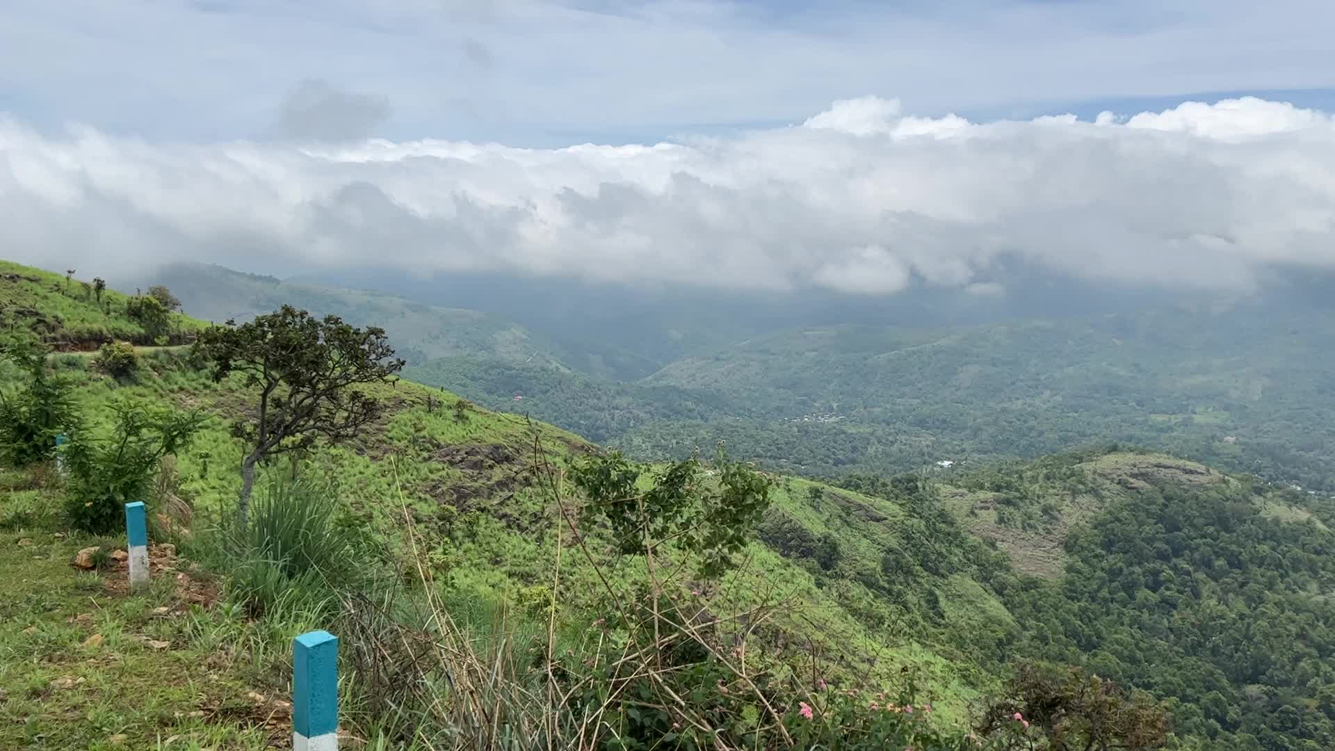 Mountainous landscape in Dindigul