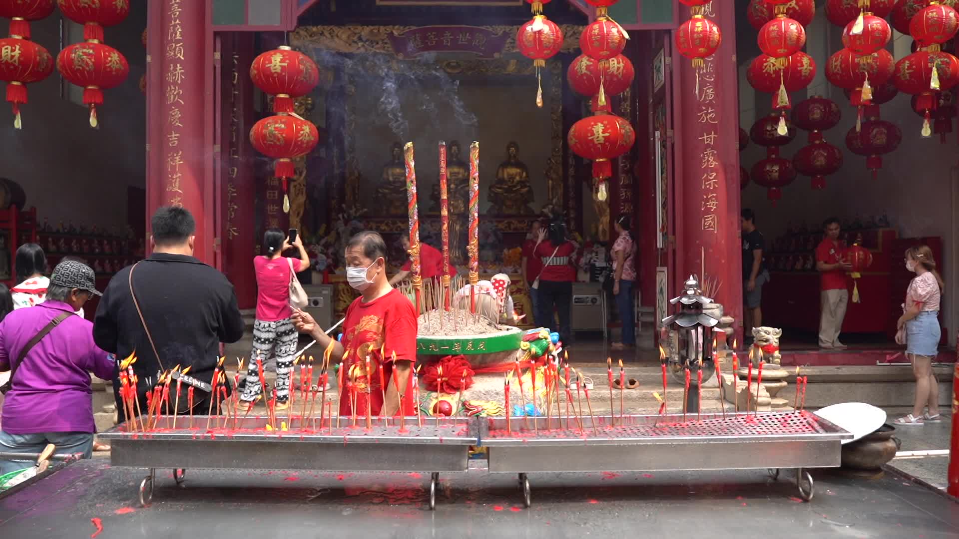 Chinese Lunar New Year Celebrations In Bangkok.
